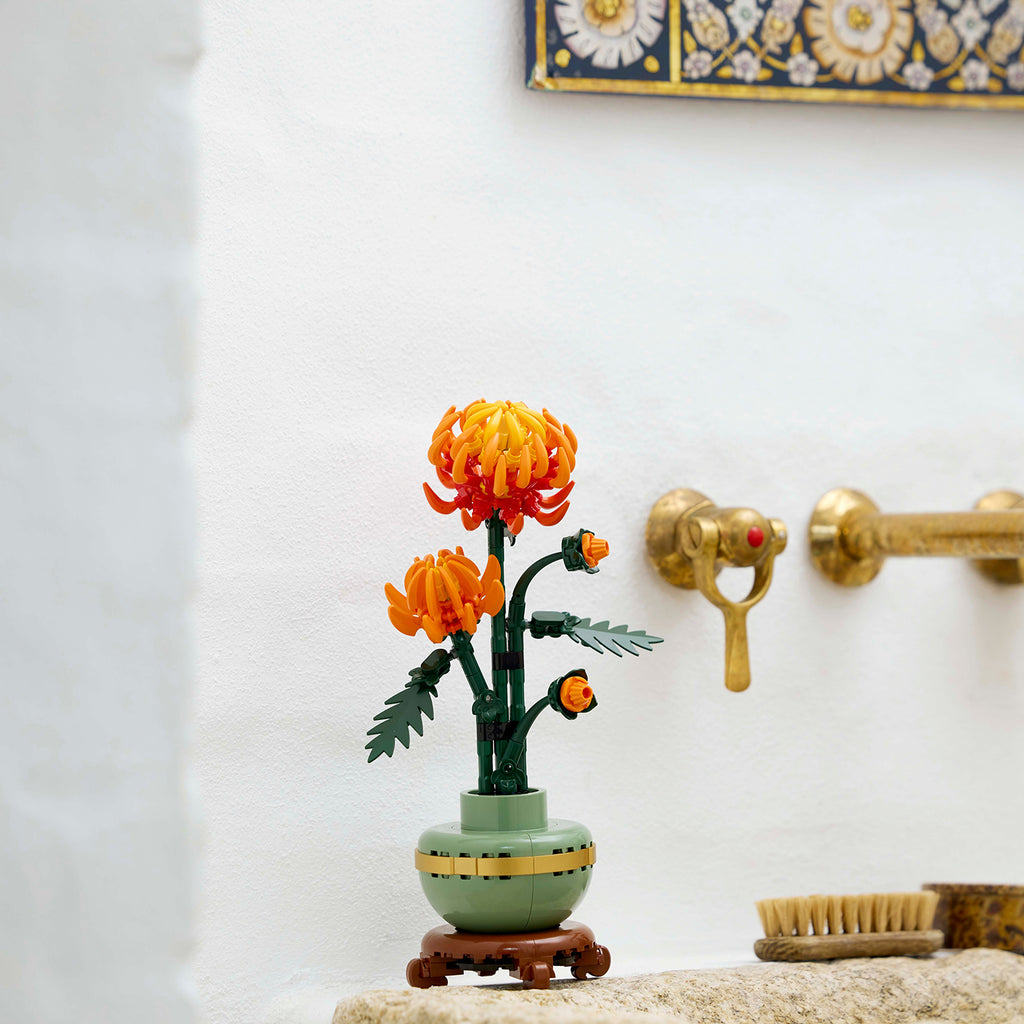 LEGO® ICONS™ Chrysanthemum - Bộ Lắp Ráp Hoa Cúc Đại Đóa LEGO 10368