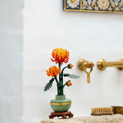 LEGO® ICONS™ Chrysanthemum - Bộ Lắp Ráp Hoa Cúc Đại Đóa LEGO 10368