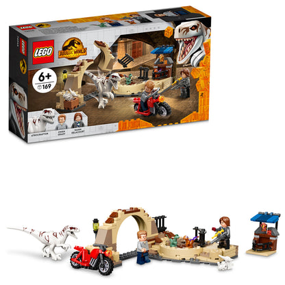 LEGO® Jurassic World Atrociraptor Dinosaur: Bike Chase - Đồ chơi lắp ráp Truy Đuổi Khủng Long - LEGO 76945