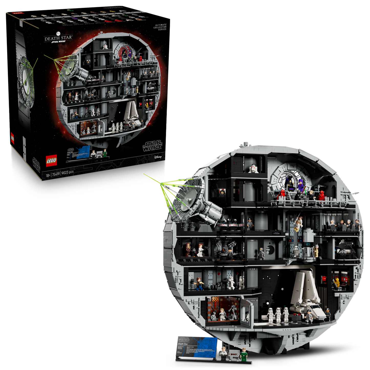 LEGO® Star Wars™ Death Star™ - Mô hình Trạm Vũ Trụ Ngôi Sao Chết (75419) LEGO - ảnh 7 - LEGO Building Sets