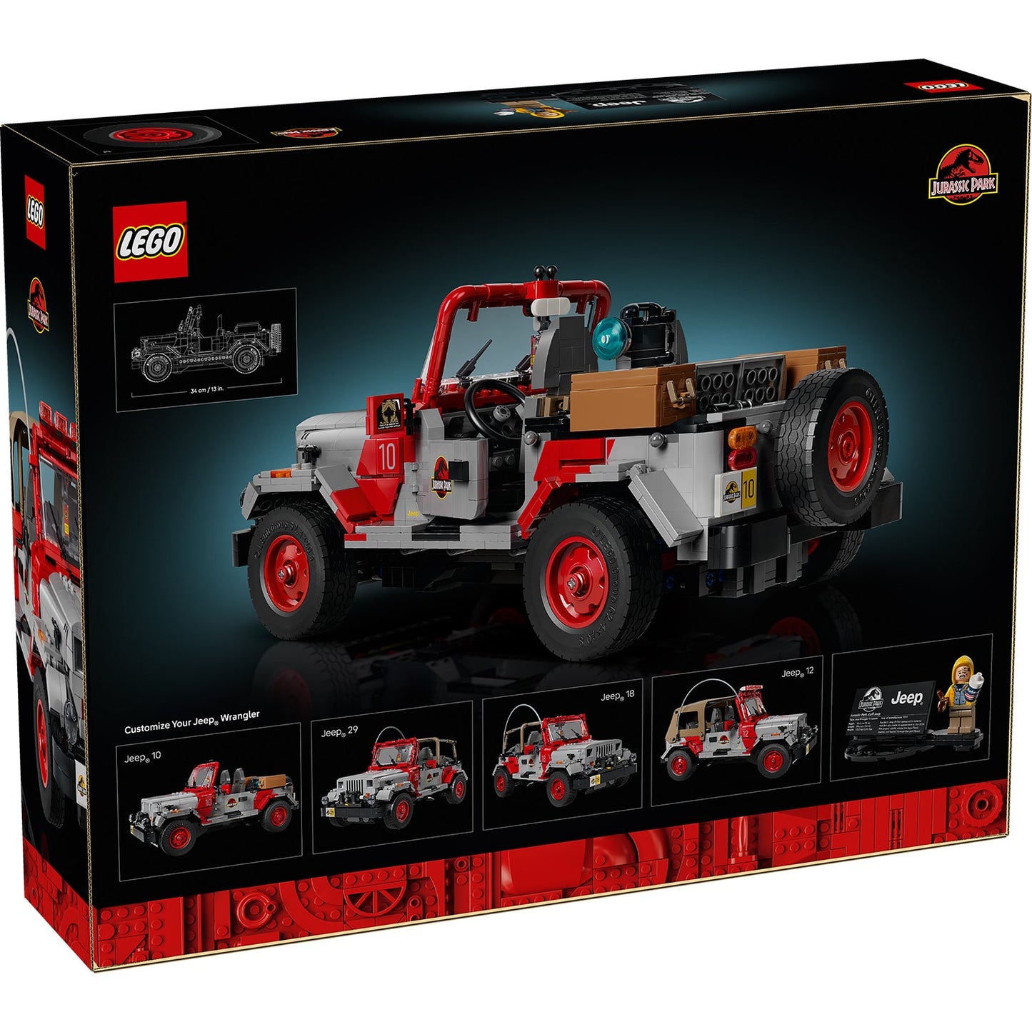 LEGO® Jurassic World: Jurassic Park Jeep® Wrangler