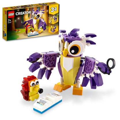 LEGO® Creator 3-in-1 Fantasy Forest Creatures - Lắp ráp Sinh vật Rừng Phép thuật LEGO 31125