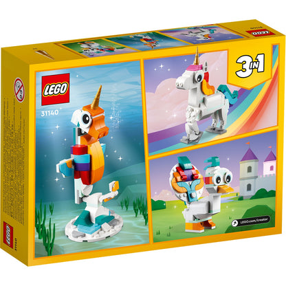 LEGO® Creator 3-in-1 Magical Unicorn - Bộ Lắp Ráp Kỳ Lân Phép Thuật - LEGO 31140