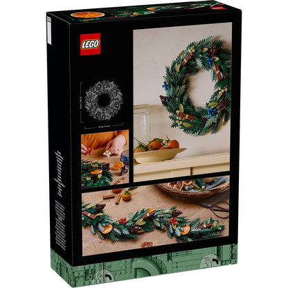 LEGO® ICONS™ Wreath - Bộ Lắp Ráp Vòng Hoa Trang Trí 10340 - LEGO Icons