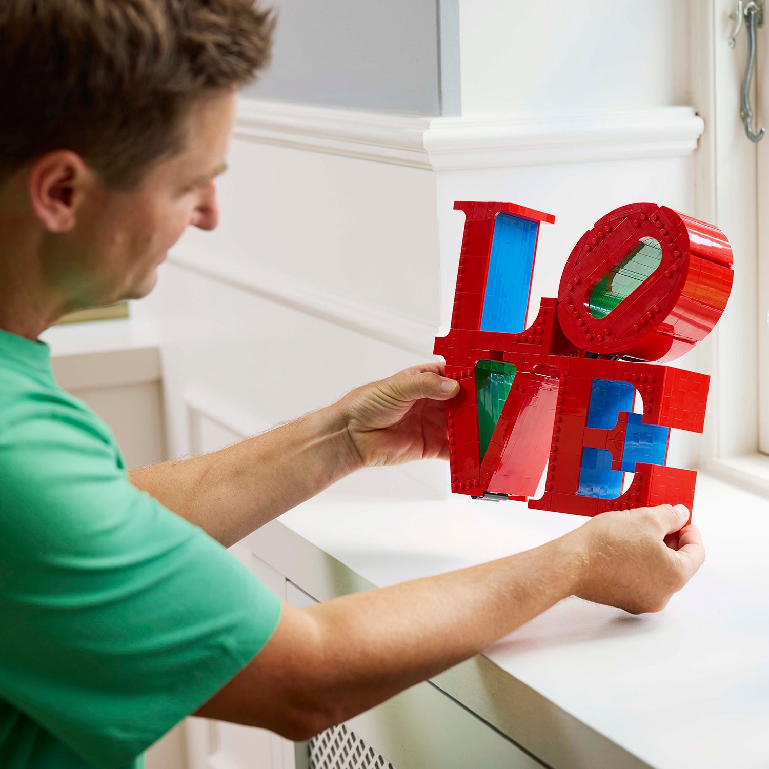 LEGO® Art LOVE - Mô hình lắp ráp nghệ thuật - LEGO 31214 LEGO - ảnh 2 - Lego Set