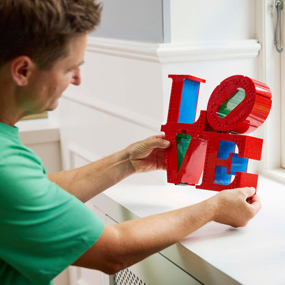 LEGO® Art LOVE - Mô hình lắp ráp nghệ thuật - LEGO 31214 LEGO - ảnh 2 - Lego Set