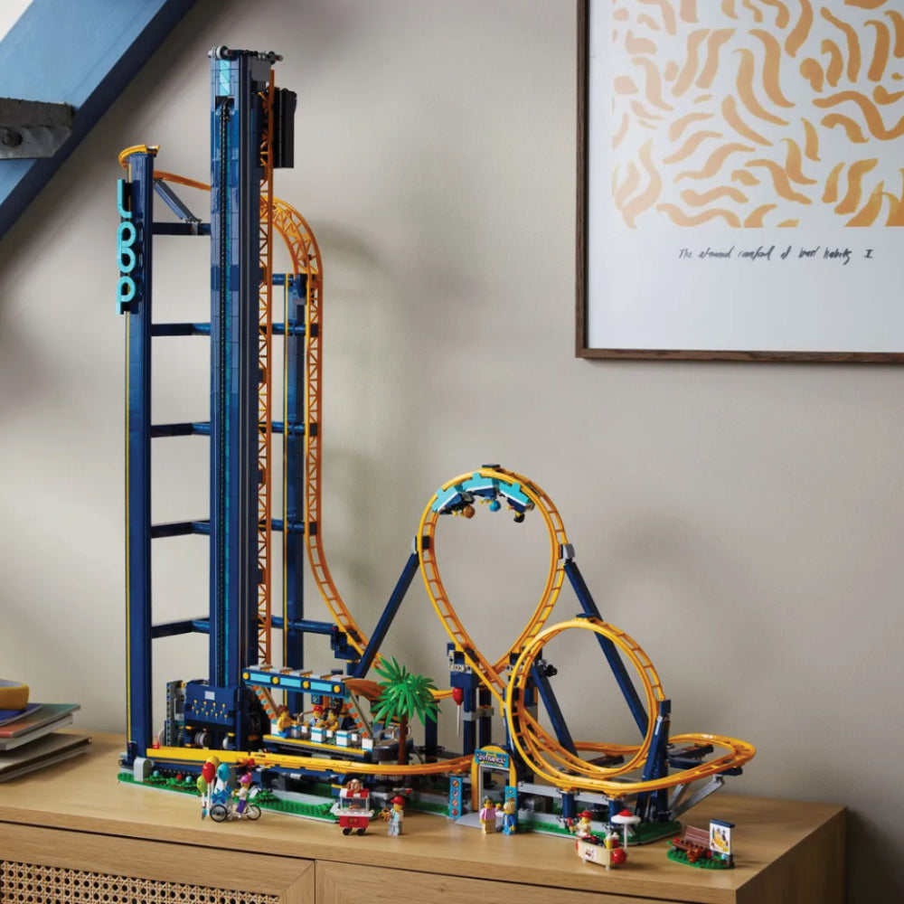LEGO® ICONS™ Loop Coaster - Mô Hình Tàu Lượn Siêu Tốc (10303) - LEGO Icons - Hình ảnh bổ sung 4