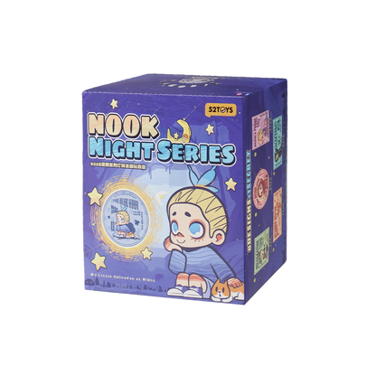 NOOK NIGHT SERIES LIGHT-UP FRIDGE MAGNET BLIND BOX - Mô Hình Nam Châm Tủ Lạnh Phát Sáng - 52TOYS