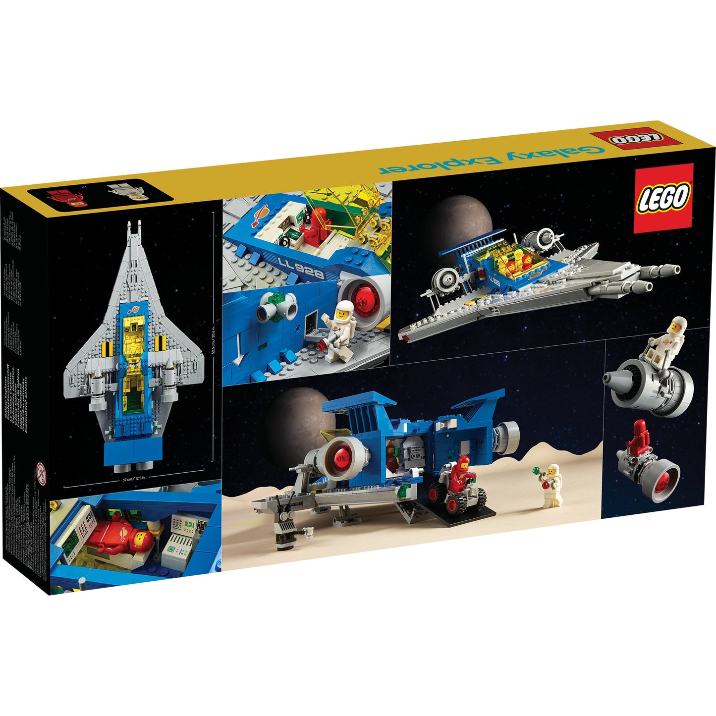 LEGO® ICONS™ Galaxy Explorer - Bộ Lắp Ráp Phi Thuyền Không Gian Cổ Điển - LEGO 10497