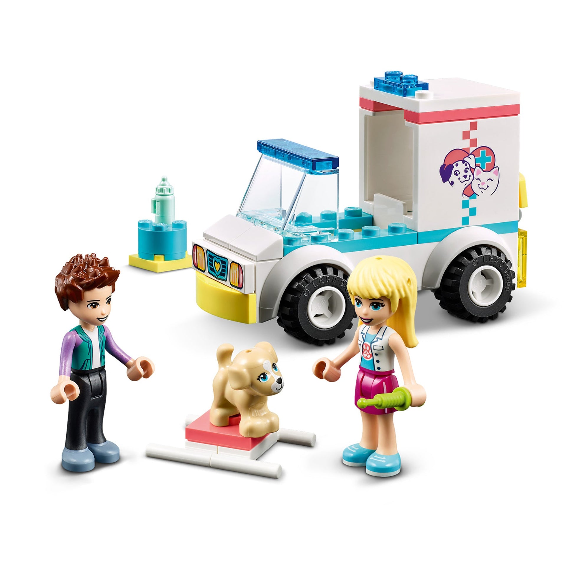 LEGO® Friends™ Pet Clinic Ambulance - Xe Cứu Thương Thú Cưng - 41694 - Hình ảnh bổ sung 6