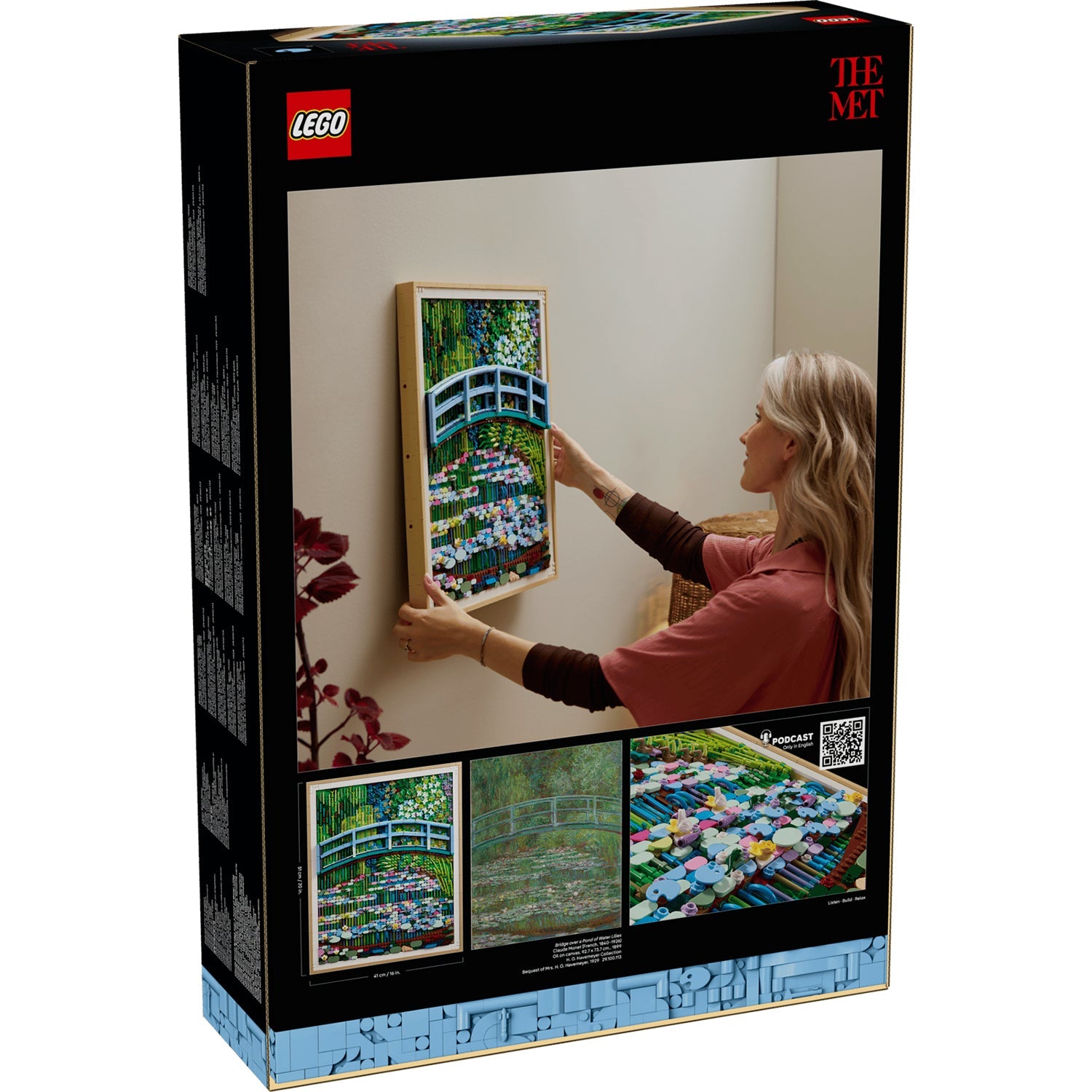 LEGO® Art Claude Monet – Bridge over a Pond of Water Lilies