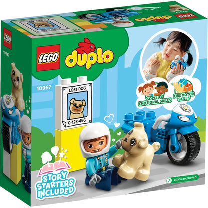 LEGO® DUPLO™ Rescue Police Motorcycle - Đồ Chơi Mô Tô Cảnh Sát Cứu Hộ - LEGO 10967