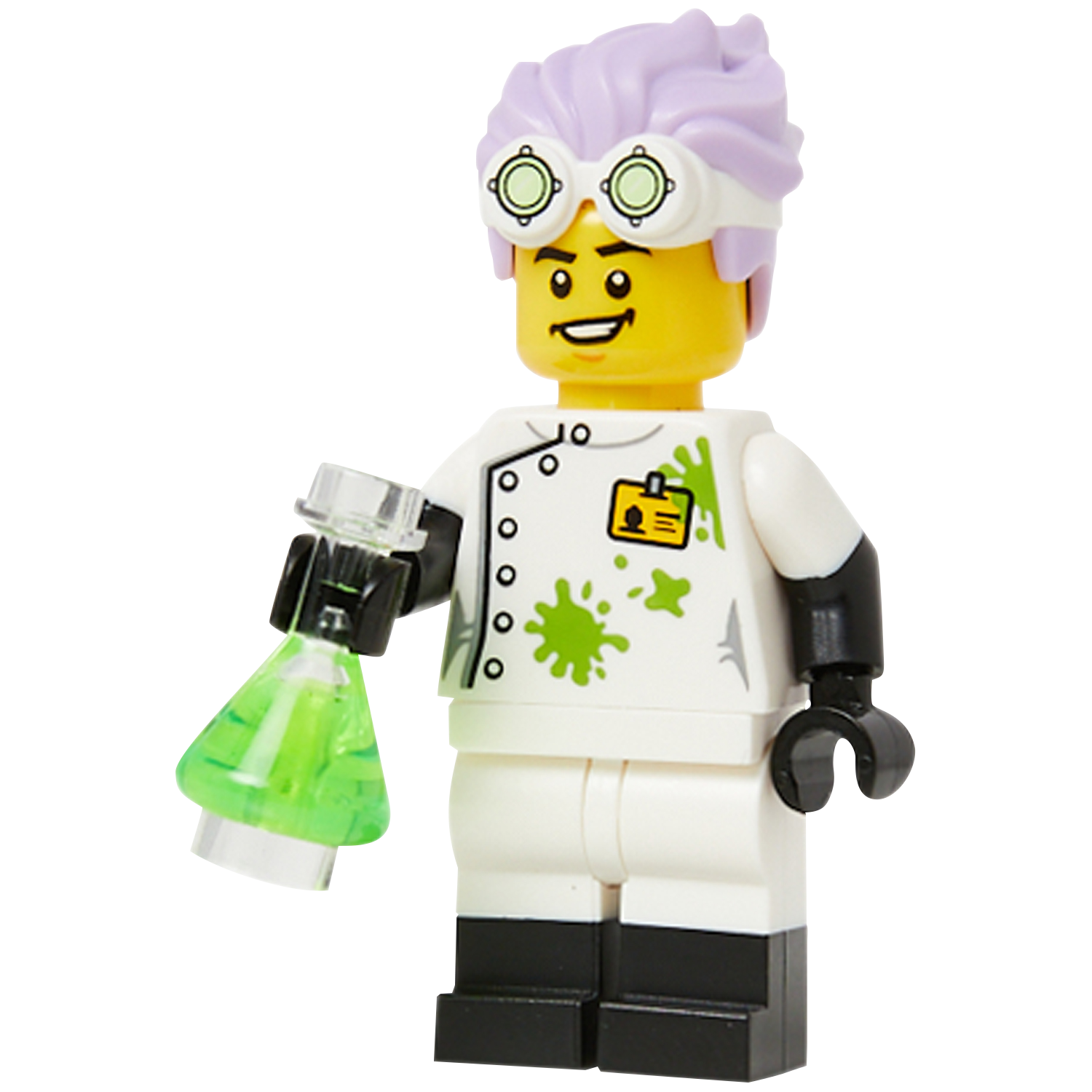 Minifigure Mad Scientist - Nhân Vật Nhà Khoa Học Điên LEGO - Chính Hãng #1509 - Hình ảnh chi tiết 2