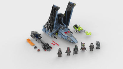 LEGO® Star Wars™ The Bad Batch™ Attack Shuttle - Mô Hình Lắp Ráp Phi Thuyền Tấn Công 75314 - Hình ảnh chi tiết 2