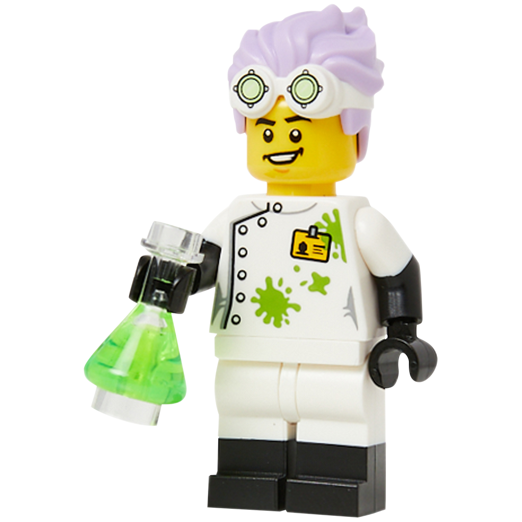 Minifigure Mad Scientist - Nhân Vật Nhà Khoa Học Điên LEGO - Chính Hãng #1509 - Hình ảnh sản phẩm