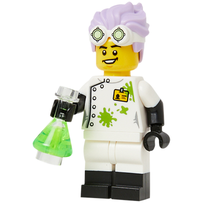 Minifigure Mad Scientist - Nhân Vật Nhà Khoa Học Điên LEGO - Chính Hãng #1509 - Hình ảnh sản phẩm