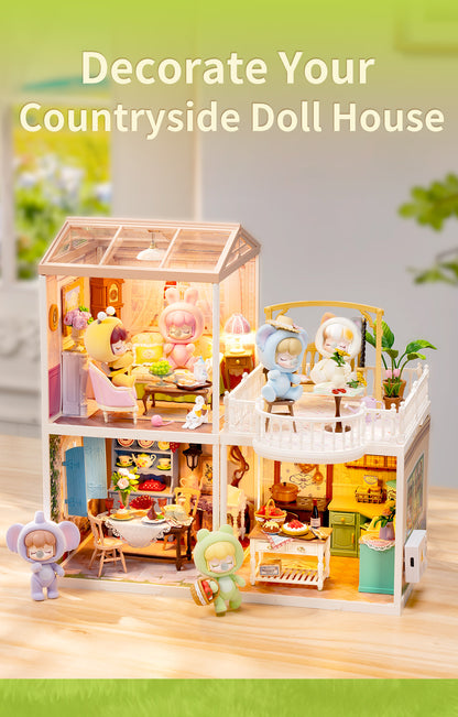 Rolife Farmhouse Kitchen DIY Miniature House DW024 - Mô Hình Nhà Bếp Đồng Quê Tự Làm - Rolife Super Creator