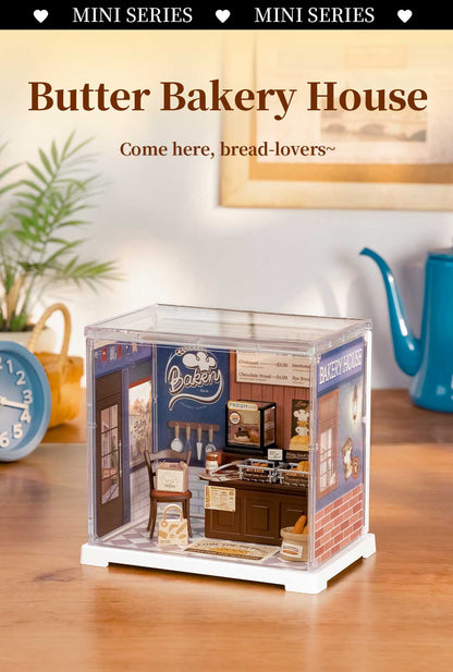 Rolife Mini Super Creator Shop Series - Bộ mô hình lắp ráp nhà búp bê tí hon DIY - Rolife