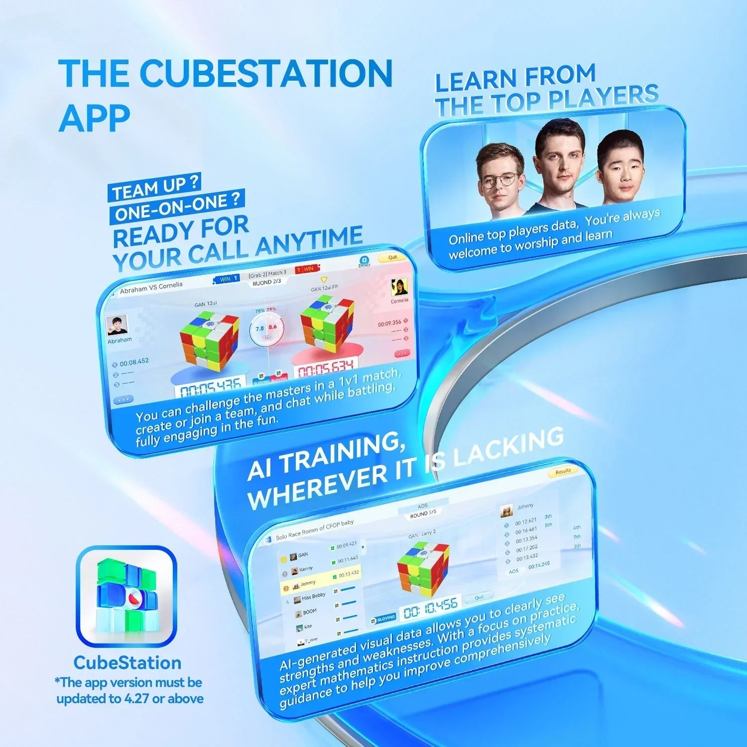 GAN 12 ui Maglev 3x3 Smart Cube - Rubik Thông Minh Cao Cấp - GANCUBE - Hình ảnh bổ sung 7