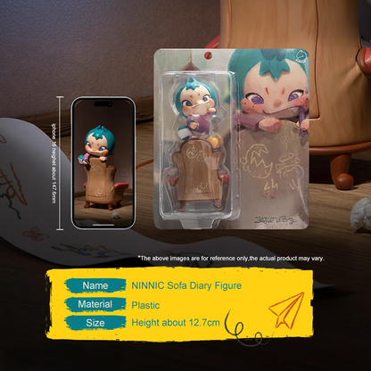NINNIC SOFA DIARY FIGURE - Mô hình Blind Box Art Toy - 52TOYS