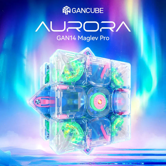 2024 Summer Limited Edition GAN14 Maglev Pro Aurora - Rubik 3x3 Phiên Bản Giới Hạn Sưu Tầm - GANCUBE