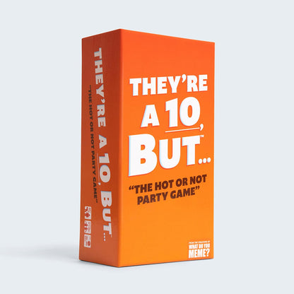 They're A 10, But... Board Games Thẻ Bài Tiệc Tùng Người Lớn Relatable - Hình ảnh sản phẩm