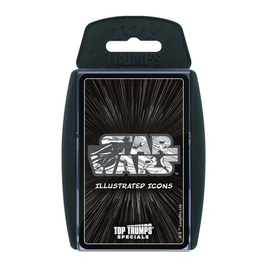 Star Wars Illustrated Icons Top Trumps Card Game - Trò Chơi Thẻ Bài Star Wars - Winning Moves - Hình ảnh sản phẩm