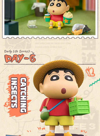 CRAYON SHIN-CHAN DAILY 3RD - Mô hình Blind Box bông (Plush) - 52TOYS