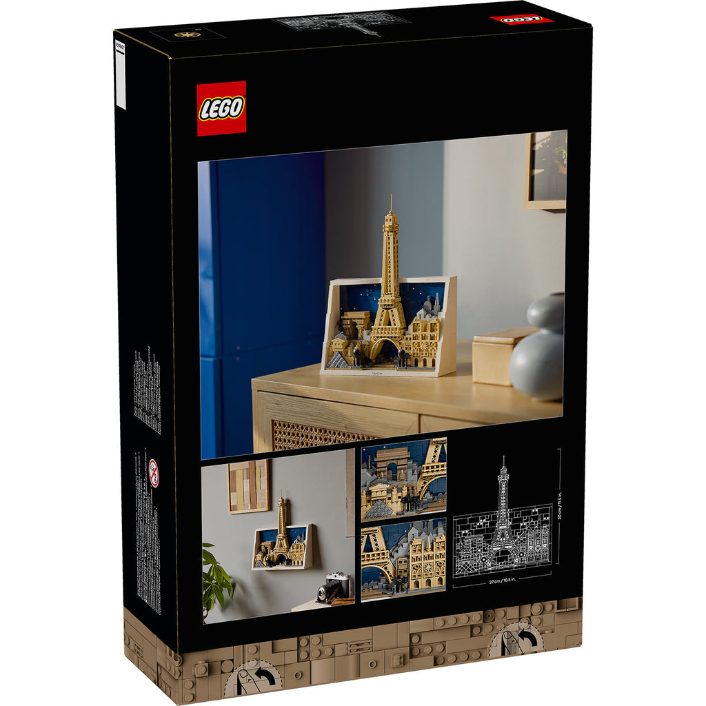 LEGO® Architecture Paris – City of Love - Bộ lắp ráp mô hình thành phố Paris - LEGO 21064 LEGO - ảnh 3 - LEGO Architecture