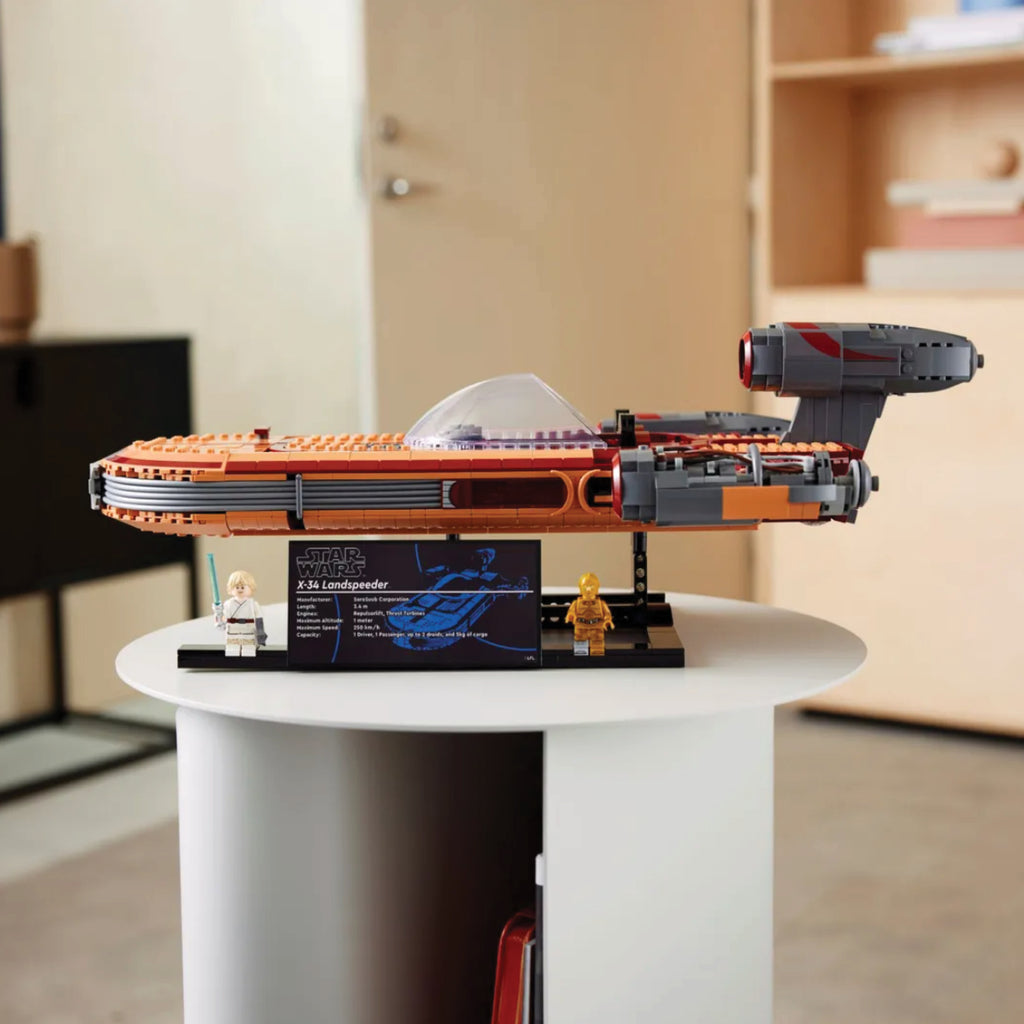 LEGO® Star Wars™ Luke Skywalker’s Landspeeder™ Mô Hình Sưu Tầm UCS 75341 - Hình ảnh bổ sung 4