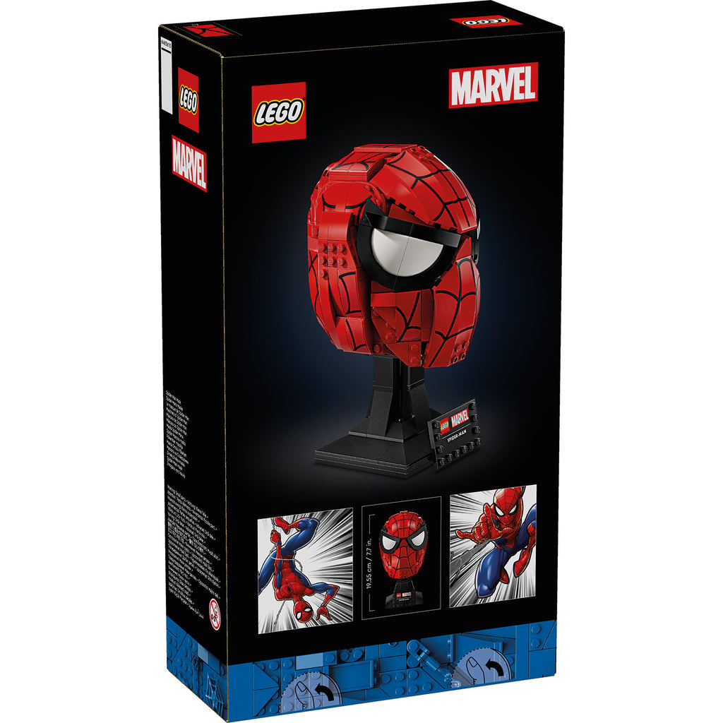 LEGO® Marvel Spider-Man's Mask - Mô Hình Lắp Ráp Mặt Nạ Người Nhện 76285