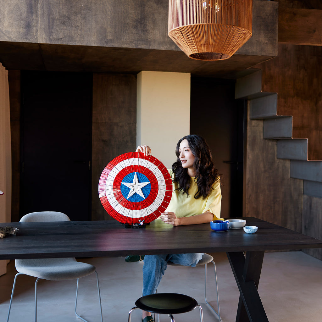 LEGO® Marvel Captain America’s Shield - Mô hình Khiên Captain America - LEGO 76262