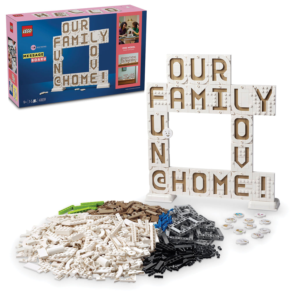 LEGO® Message Board - Bảng Chữ Cái Thông Điệp Sáng Tạo LEGO 41839
