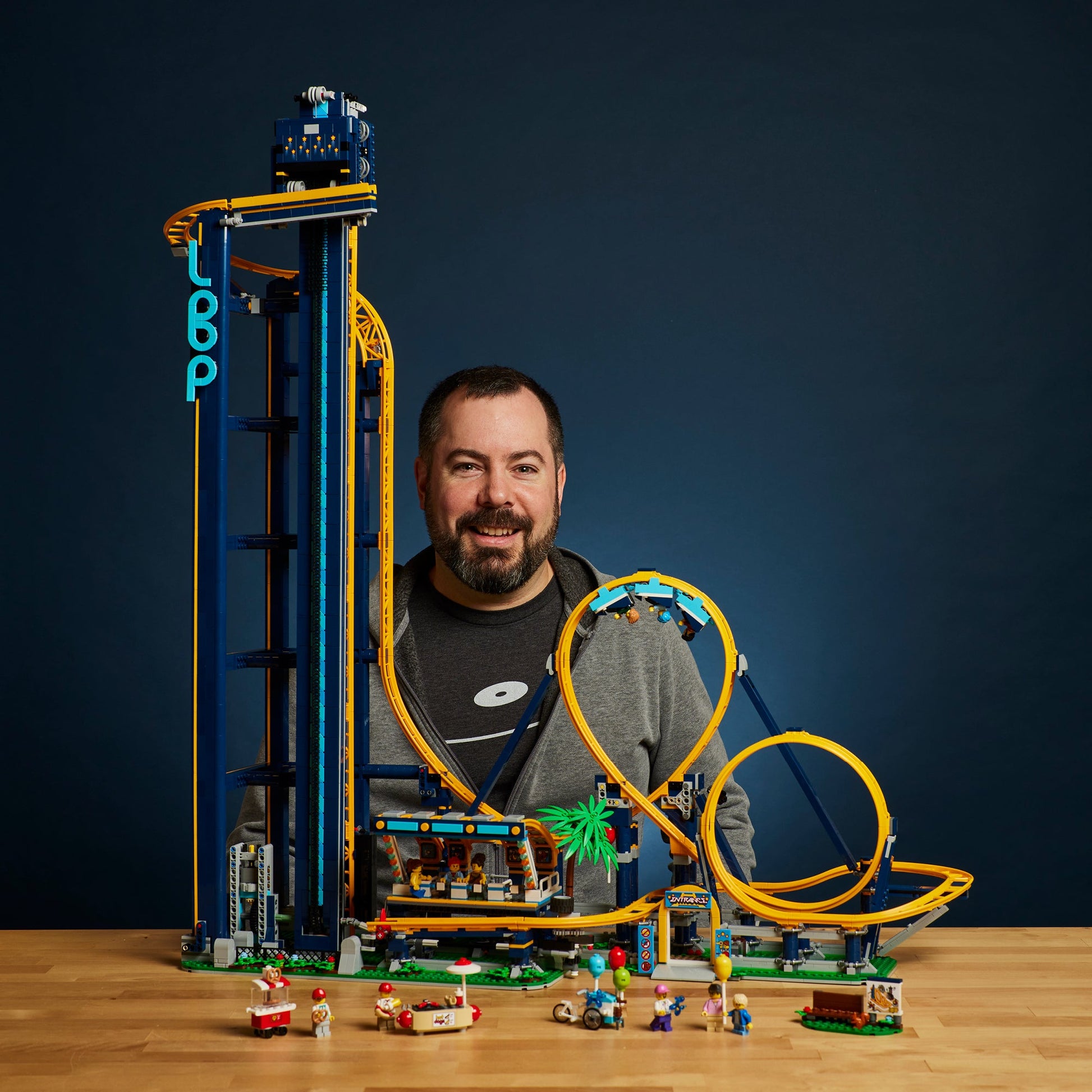 LEGO® ICONS™ Loop Coaster - Mô Hình Tàu Lượn Siêu Tốc (10303) - LEGO Icons - Hình ảnh bổ sung 6