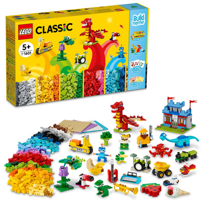 LEGO® Classic Build Together - Bộ Đồ Chơi Xây Dựng Sáng Tạo 1601 Chi Tiết - LEGO 11020