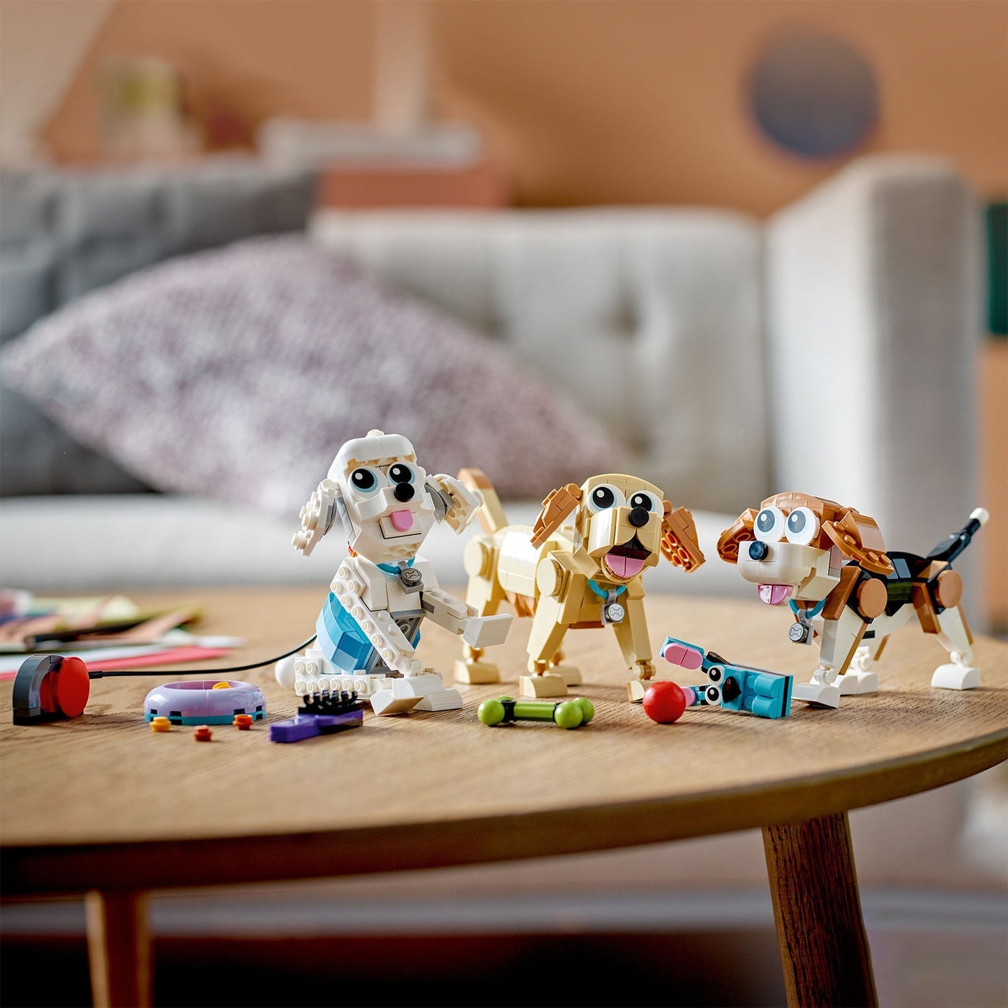LEGO® Creator 3-in-1 Adorable Dogs - Bộ Lắp Ráp Chó Cưng Đáng Yêu 3 Trong 1 - 31137 - Hình ảnh bổ sung 8