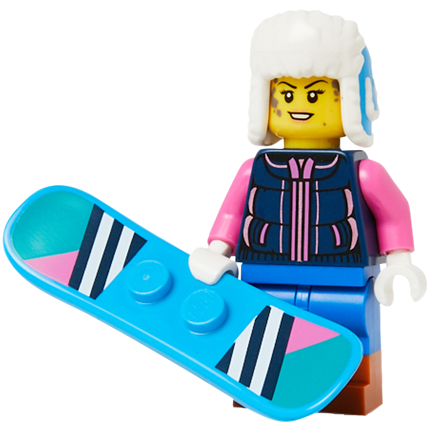 Minifigure Snowboarding Girl - Mô hình nhân vật LEGO chính hãng - Hình ảnh sản phẩm
