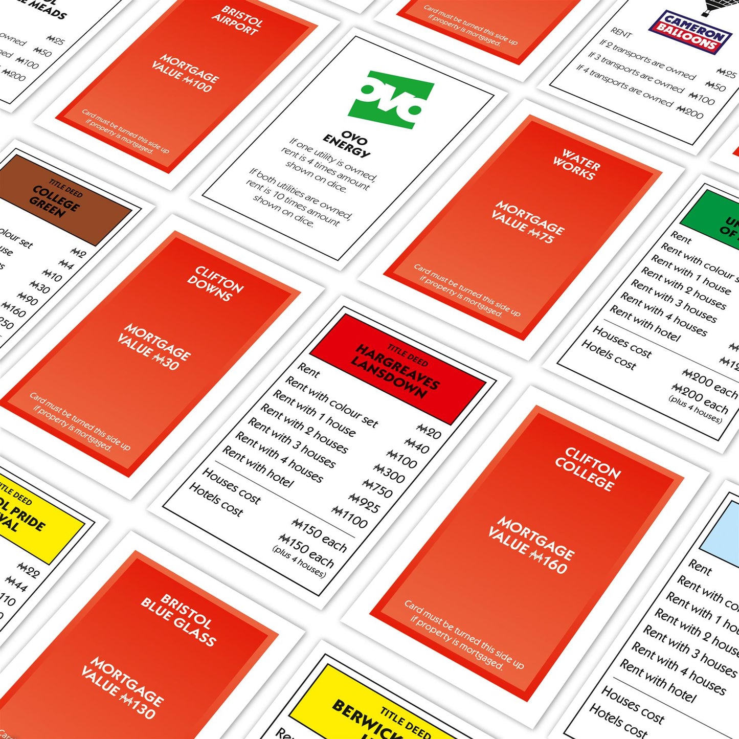 Bristol Monopoly Board Game - Trò Chơi Cờ Tỷ Phú Phiên Bản Bristol - Winning Moves - Hình ảnh bổ sung 5