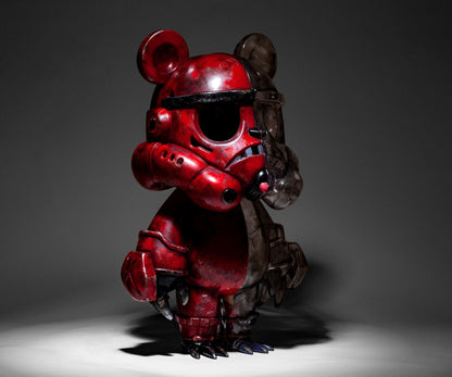 Fools Paradise - KEIKOTROOPER // DAMAGED RED edition - Mô hình Figure Art Toy cao cấp - Hình ảnh bổ sung 4