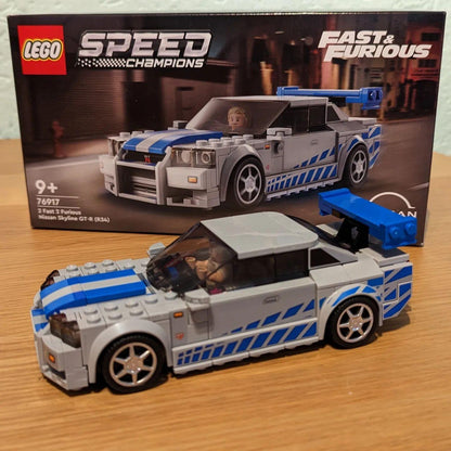 LEGO® Speed Champions Nissan Skyline GT-R (R34) - Mô hình lắp ráp xe đua Fast & Furious - LEGO 76917