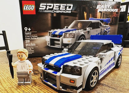 LEGO® Speed Champions Nissan Skyline GT-R (R34) - Mô hình lắp ráp xe đua Fast & Furious - LEGO 76917