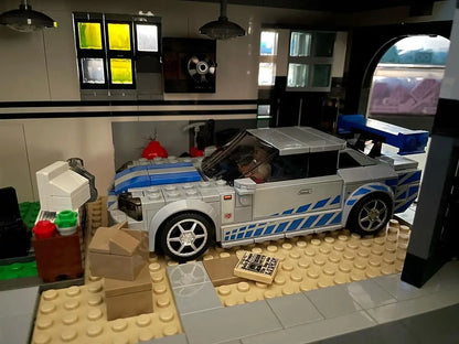 LEGO® Speed Champions Nissan Skyline GT-R (R34) - Mô hình lắp ráp xe đua Fast & Furious - LEGO 76917