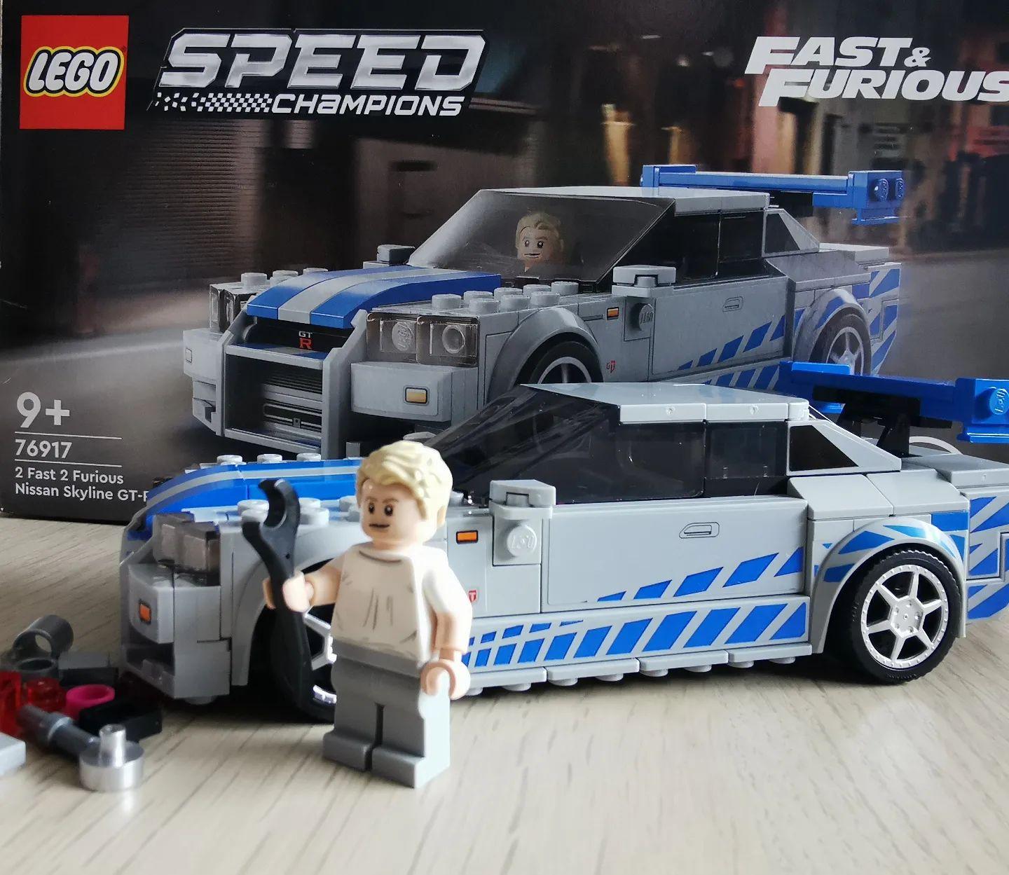 LEGO® Speed Champions Nissan Skyline GT-R (R34) - Mô hình lắp ráp xe đua Fast & Furious - LEGO 76917 LEGO - ảnh 5 - Building 