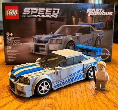 LEGO® Speed Champions Nissan Skyline GT-R (R34) - Mô hình lắp ráp xe đua Fast & Furious - LEGO 76917