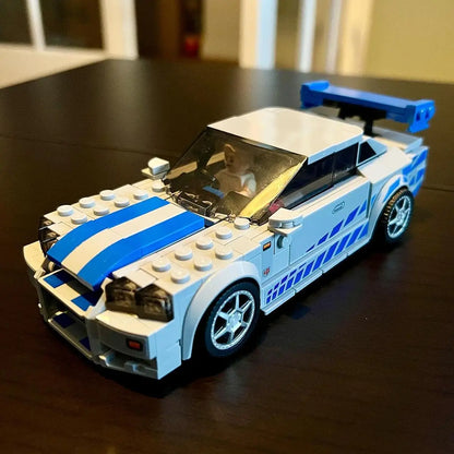 LEGO® Speed Champions Nissan Skyline GT-R (R34) - Mô hình lắp ráp xe đua Fast & Furious - LEGO 76917