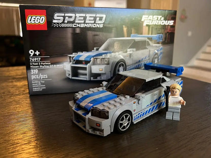 LEGO® Speed Champions Nissan Skyline GT-R (R34) - Mô hình lắp ráp xe đua Fast & Furious - LEGO 76917