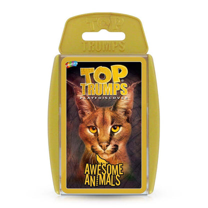 Awesome Animals Top Trumps 3 Pack Bundle - Bộ Bài Động Vật Giáo Dục - Winning Moves - Hình ảnh chi tiết 2