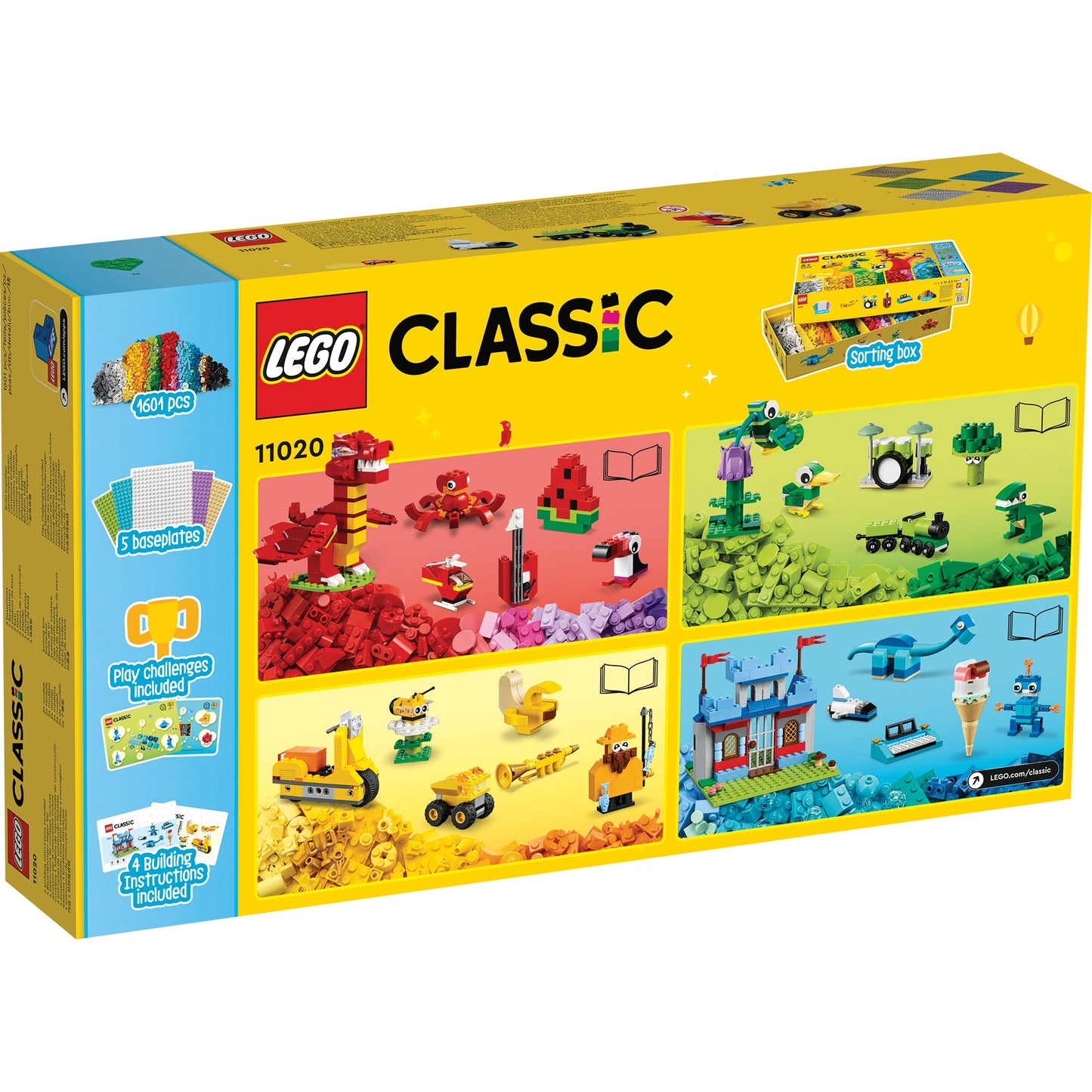 LEGO® Classic Build Together - Bộ Đồ Chơi Xây Dựng Sáng Tạo 1601 Chi Tiết - LEGO 11020