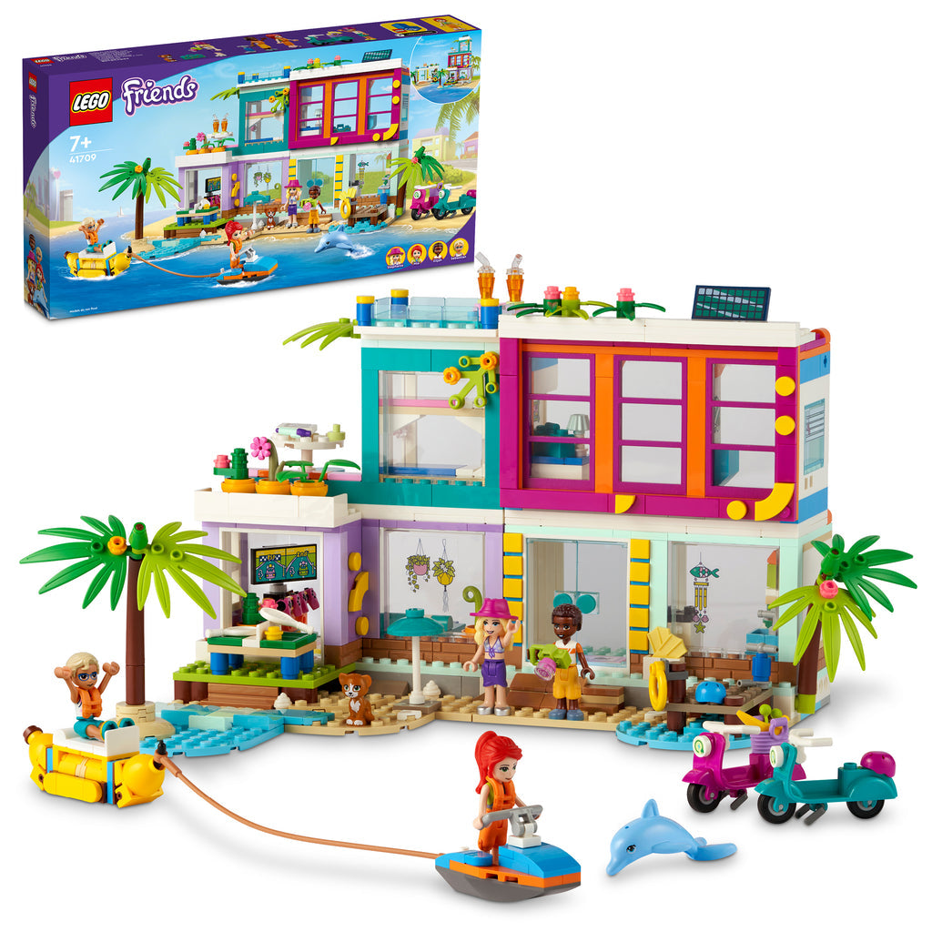 LEGO® Friends™ Vacation Beach House - Đồ chơi lắp ráp Biệt thự nghỉ dưỡng bãi biển - LEGO 41709