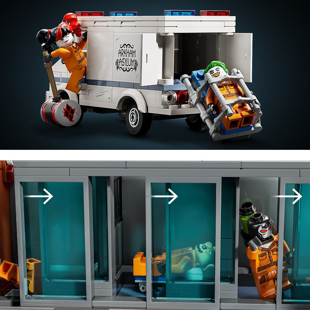 LEGO® DC Batman™ Arkham Asylum™ - Bộ Lắp Ráp Nhà Thương Điên Arkham LEGO 76300 LEGO - ảnh 8 - LEGO Collection